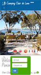 Mobile Screenshot of en.campingclairdelune.fr